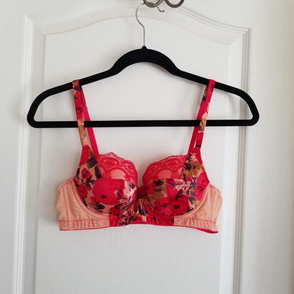 Anthropologie Balconette Bra with Lace